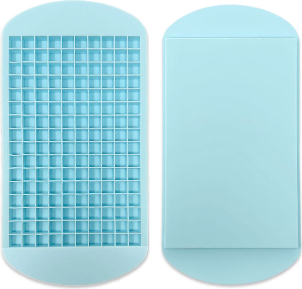 2x Silikon Eiswürfelform für mini Eiswürfel 1 x 1 x 1 cm, Produktbild 2