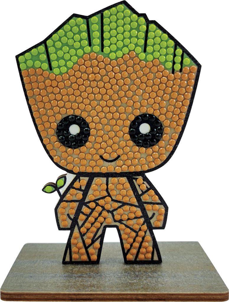 Diamond Painting "Crystal Art Buddy", 11 x 8 cm Groot Produktbild 