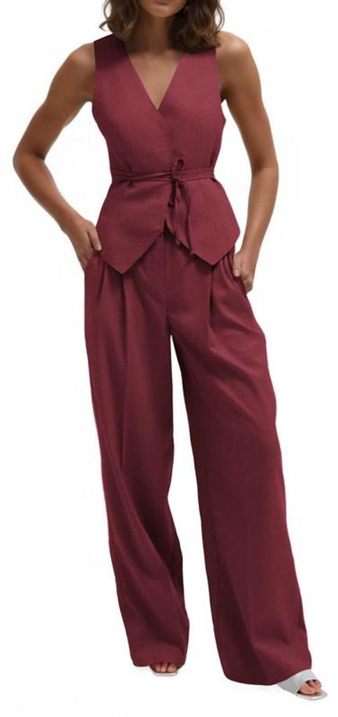 Imily Bela 2-teiliges Damen-Outfit: Blazer-Weste mit Produktbild 