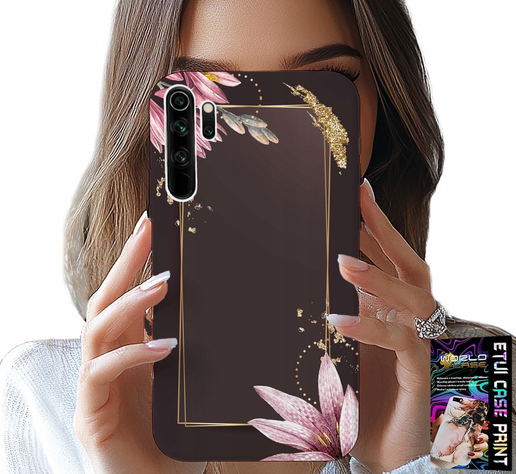Fall Für Xiaomi Note 8 - Floral Elegantes Design Fall
