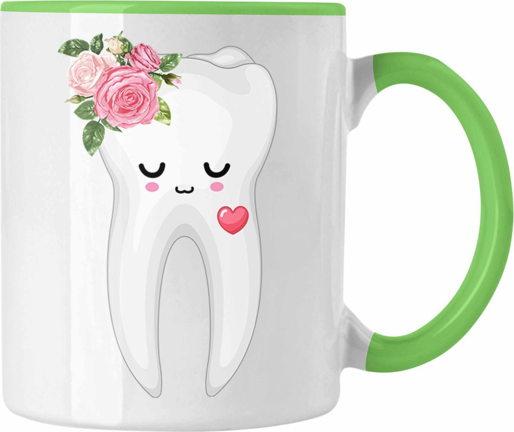 Trendation - Zahnarzthelferin Tasse Lustiges Geschenk für Produktbild 