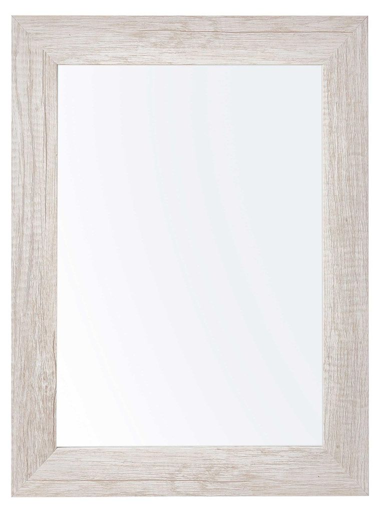 Miroir mural dans un cadre en bois, 38 x 48 cm, noir Image du produit 