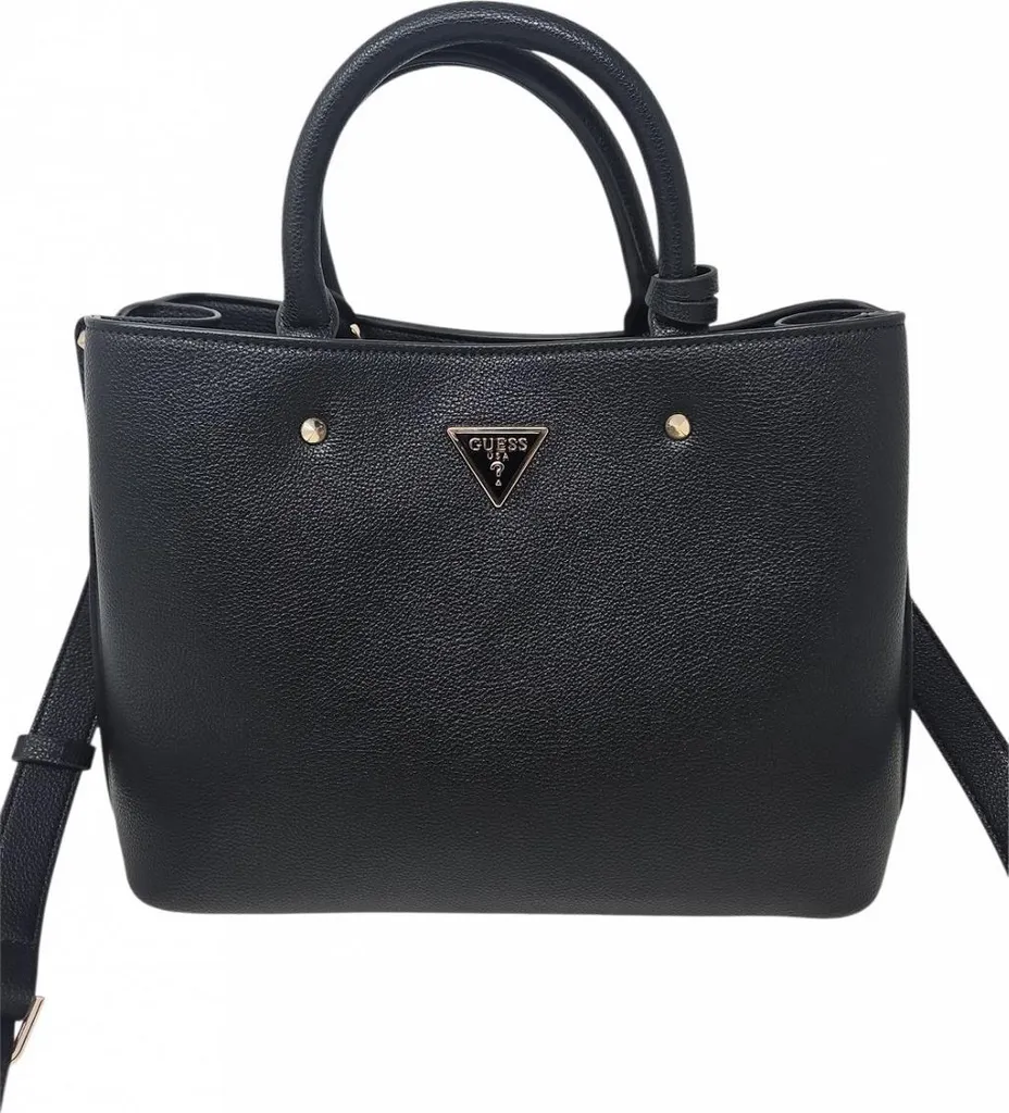 Sac à main Guess noir pour le travail et sorties chic Meridian II