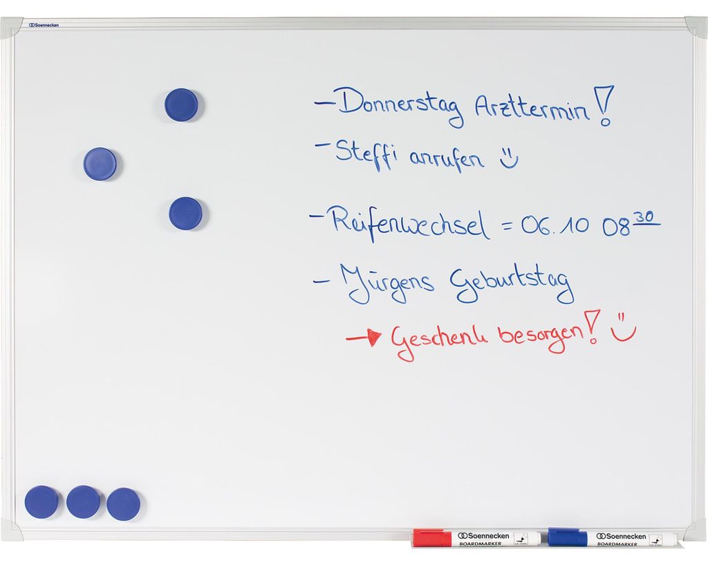 Soennecken Whiteboard 4816 80x60cm magnethaftend lackiert Produktbild 