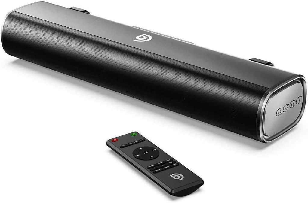 40CM 10W Bluetooth Soundbar Subwoofer Fernbedienung Lautsprecher für TV PC Handy 