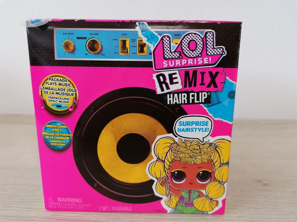 Coffret Cadeau L.O.L. Surprise Remix Cheveux pour Créer sa Propre Star