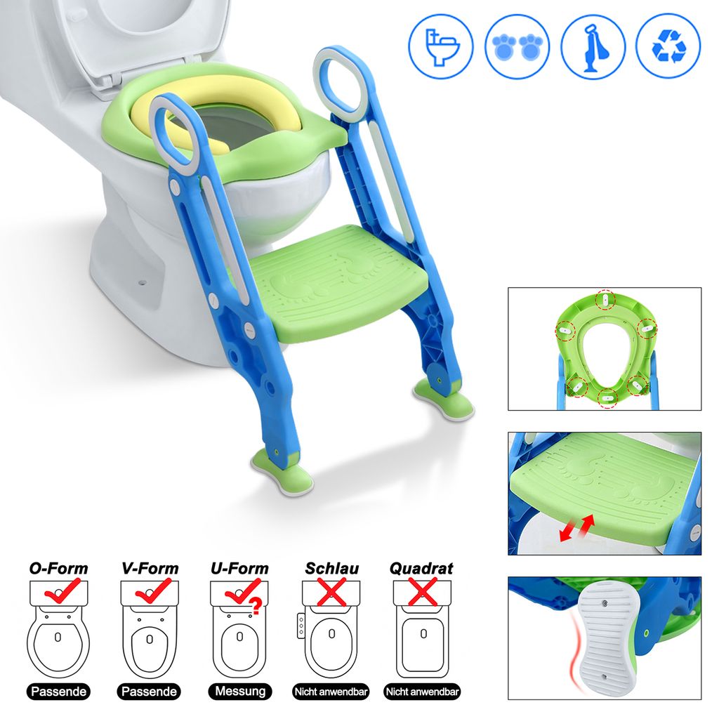 Töpfchentrainer Kinder-Töpfchen Toilettensitz für Kinder Toiletten Training 