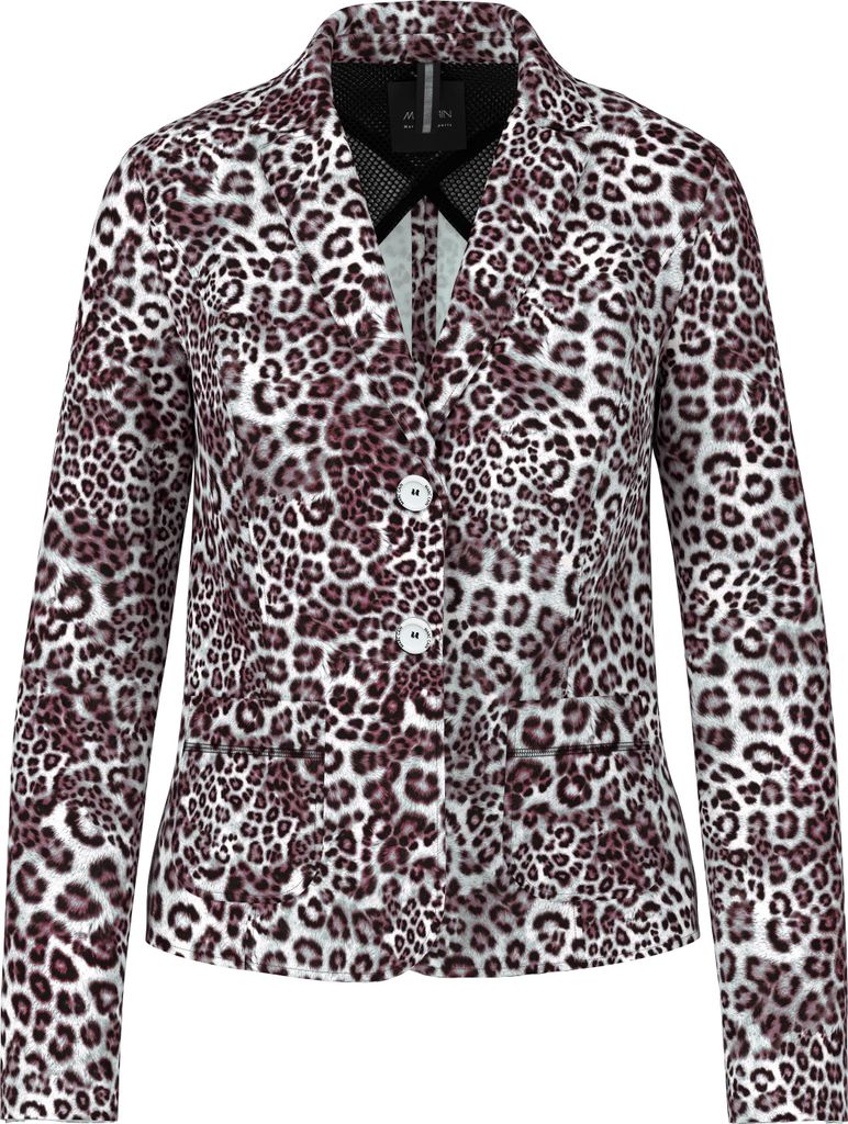 Blazer mit Leo Print