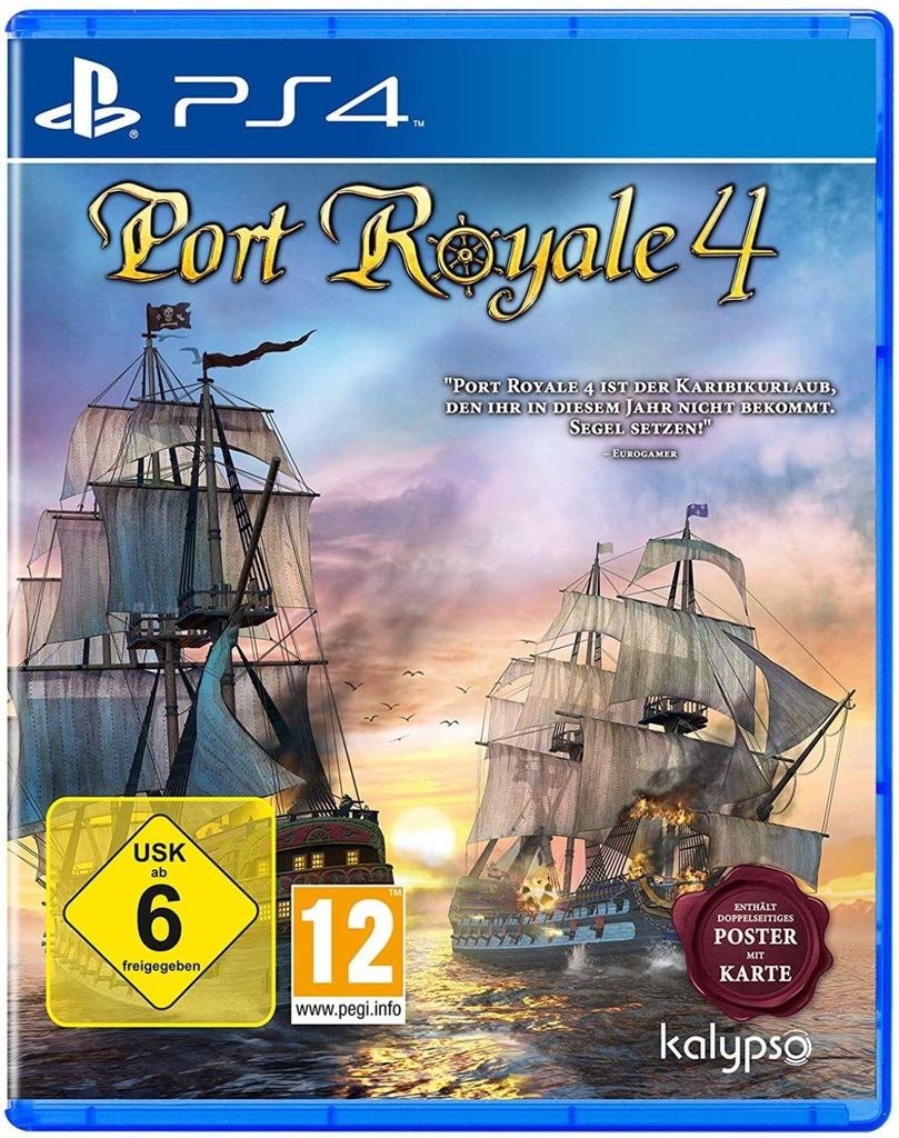 Kalypso Port Royale 4, PlayStation 4, E10+ (Jeder über 10 Produktbild 