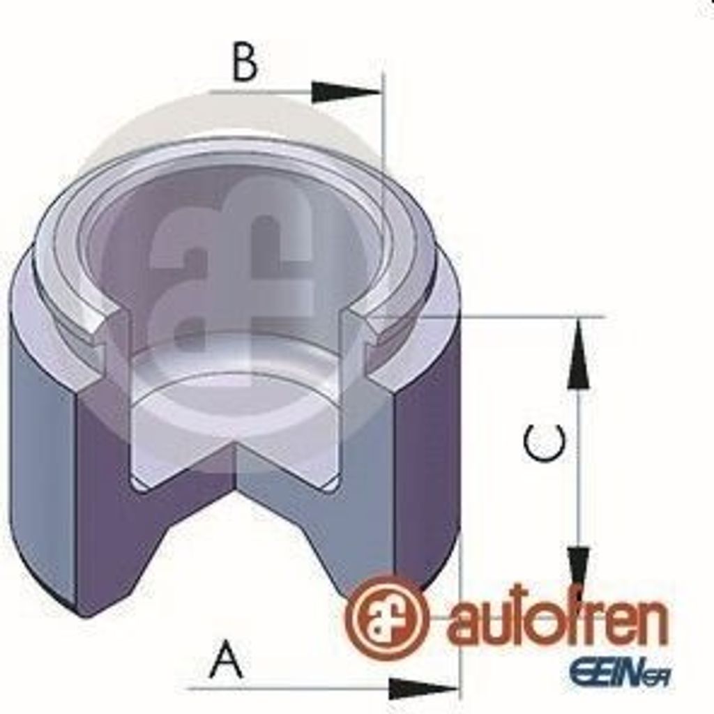 AUTOFREN SEINSA Bremssattel-Kolben für TOYOTA LAND CRUISER 100 (UZJ100) 45mm Stahl