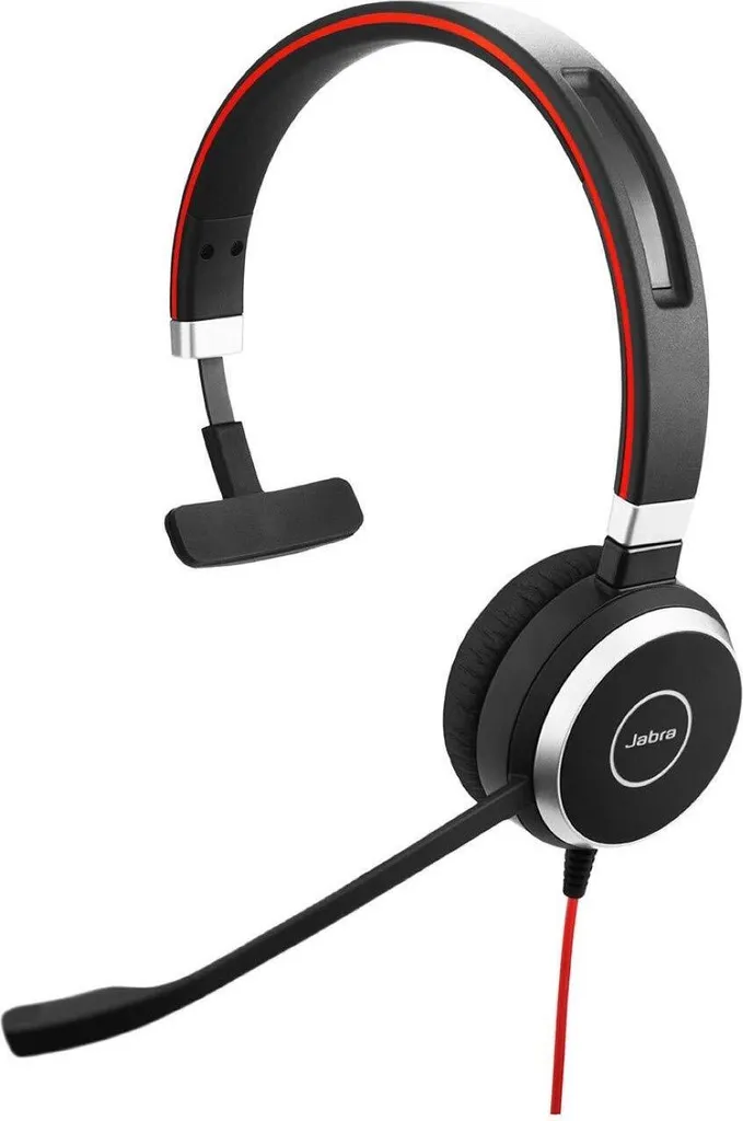 Micro-casque Jabra Evolve 40 Mono avec Réduction de Bruit Passive Haute