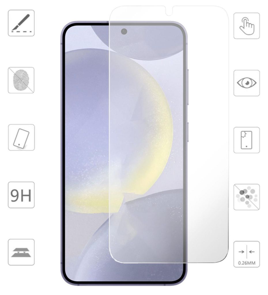 Samsung Mobeen Tempered Glass für das Galaxy S24, Samsung, Produktbild 