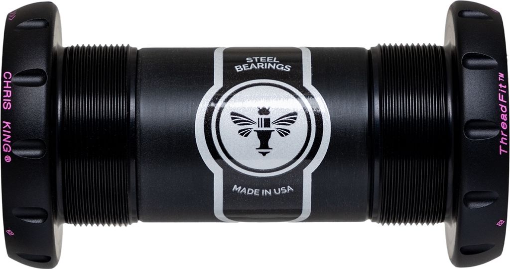 Chris King Innenlager ThreadFit 30mm, Edelstahl-Lager, two tone black/punch