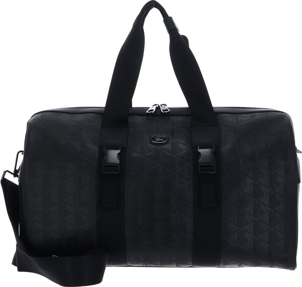 LACOSTE borsa da viaggio Nomogramme Boston Bag Noir nero Immagine del prodotto 