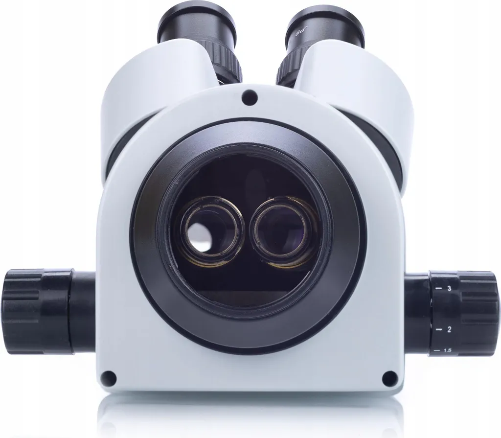 Microscope Trinoculaire Stéréoscopique Rosfix pour Électronique et Labo 7-45x - 21