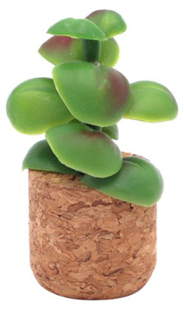 Künstliche Topfpflanzen (Sukkulenten) – Kühlschrankmagnet für Zuhause, Büro, Küche, Spind, Kühlschrank – 3D-Miniatur-Korktopf – Künstl...