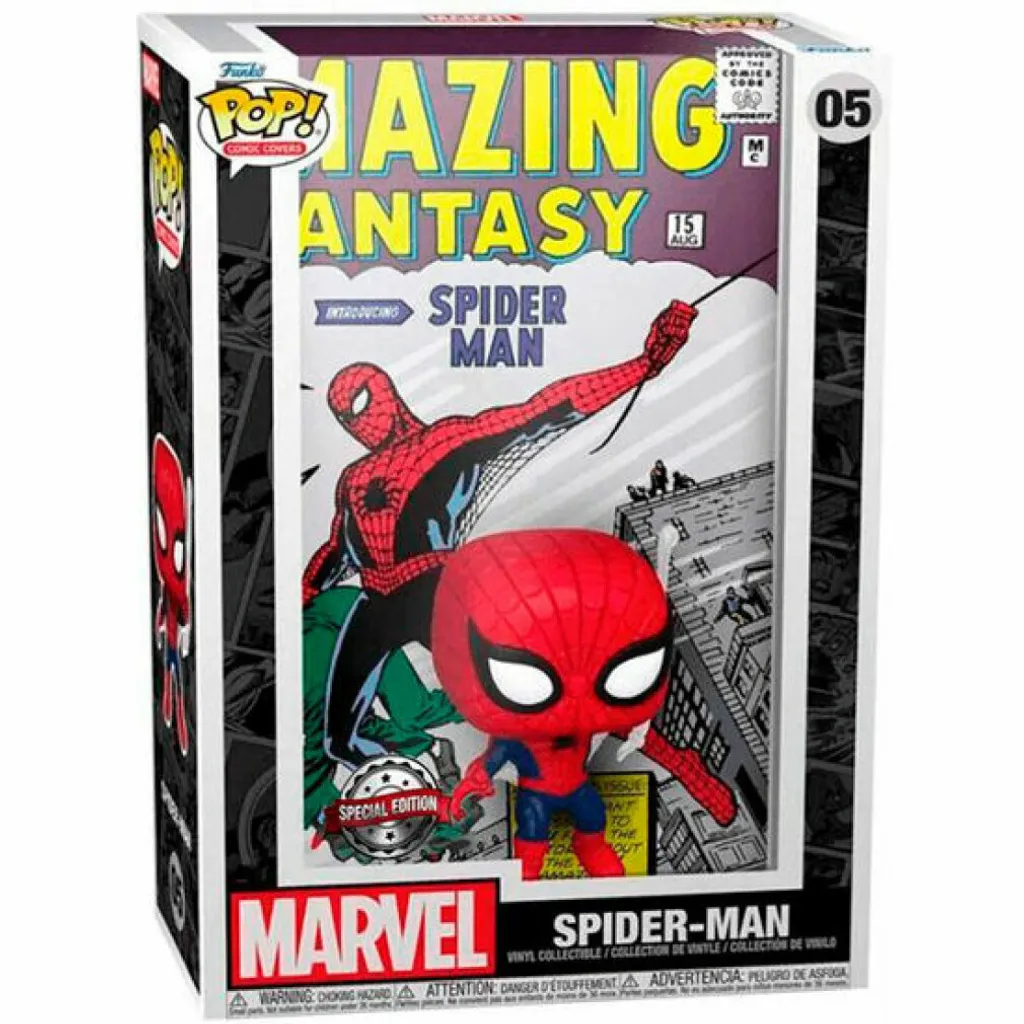 Déco Geek Funko Pop Marvel Amazing Spiderman Figurine Premium Edition
