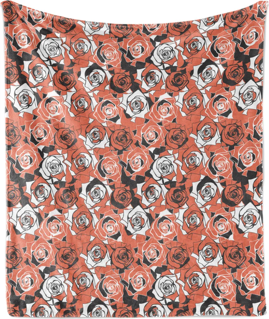 Coperta Meditativa ABAKUHAUS 175x230 cm - Morbidezza Floreale Zen