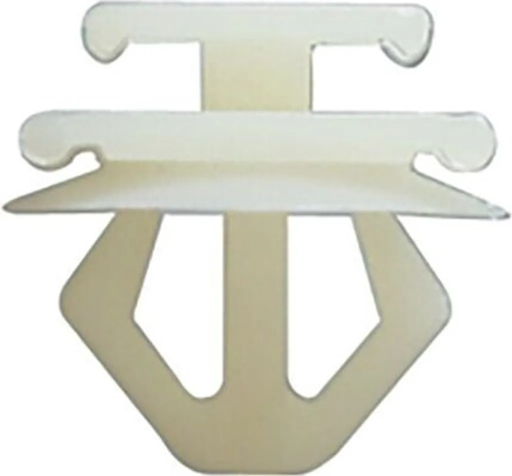 10 Clips RESTAGRAF 1301 Baguette de Protection pour Peugeot 206 Berline