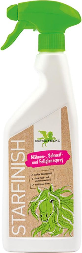 B & E StarFinish - Spray per il pelo, la coda e la criniera Immagine del prodotto 