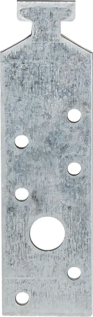 Patte d'ancrage pour rails de montage 160x34 mm en acier galvanisé - 50x