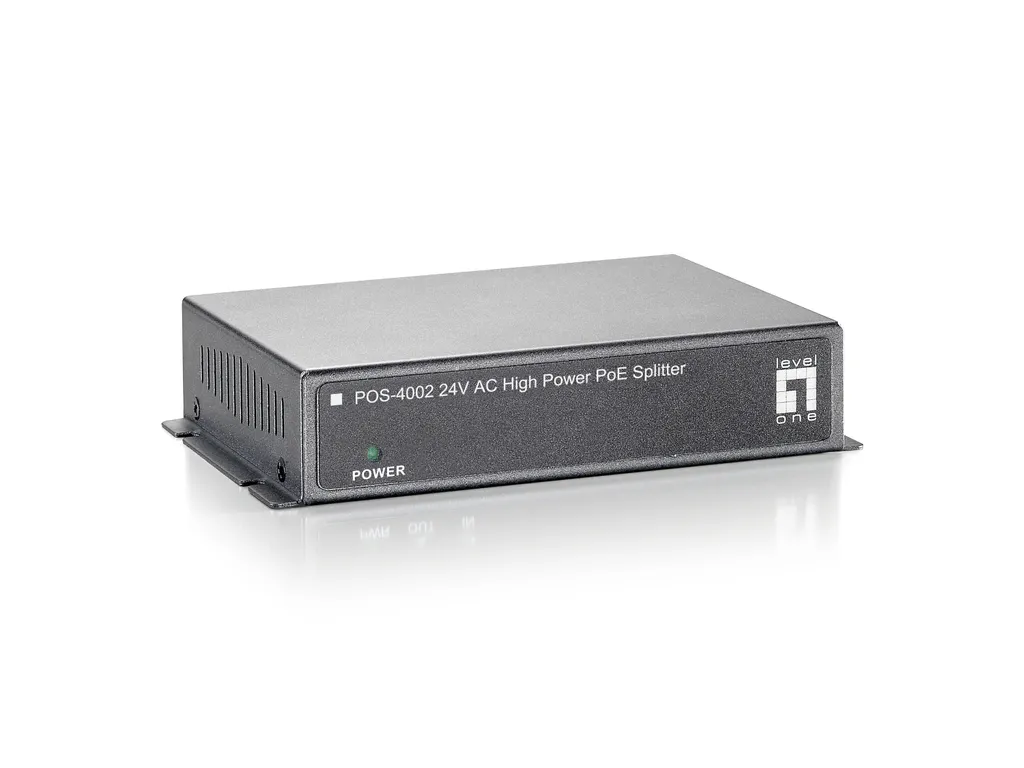 Splitter PoE LevelOne POS-4002 évite la pose de prise électrique 24V