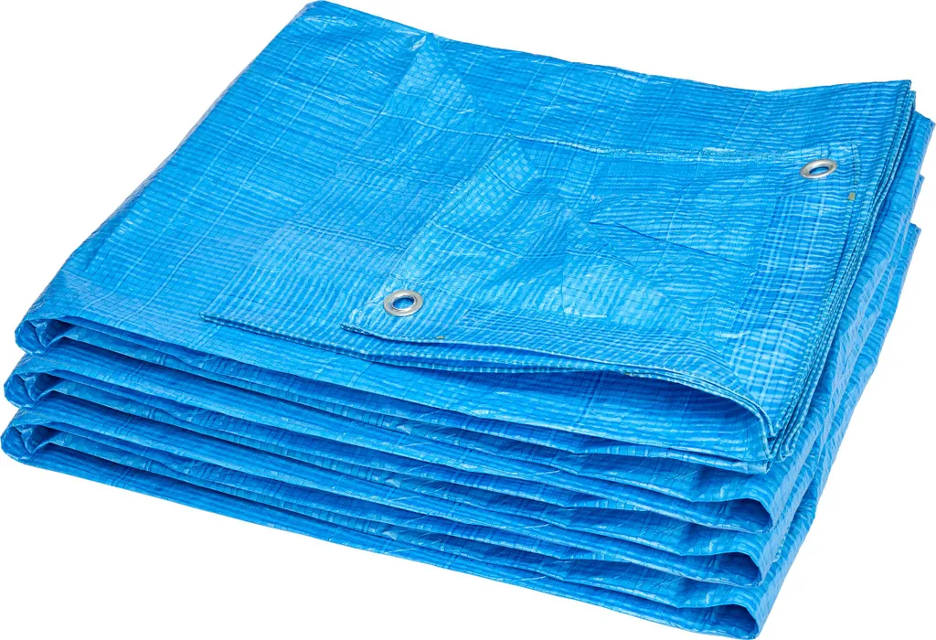 Bâche de Protection Légère 12x15 m Imperméable en Tissu PP Garronda