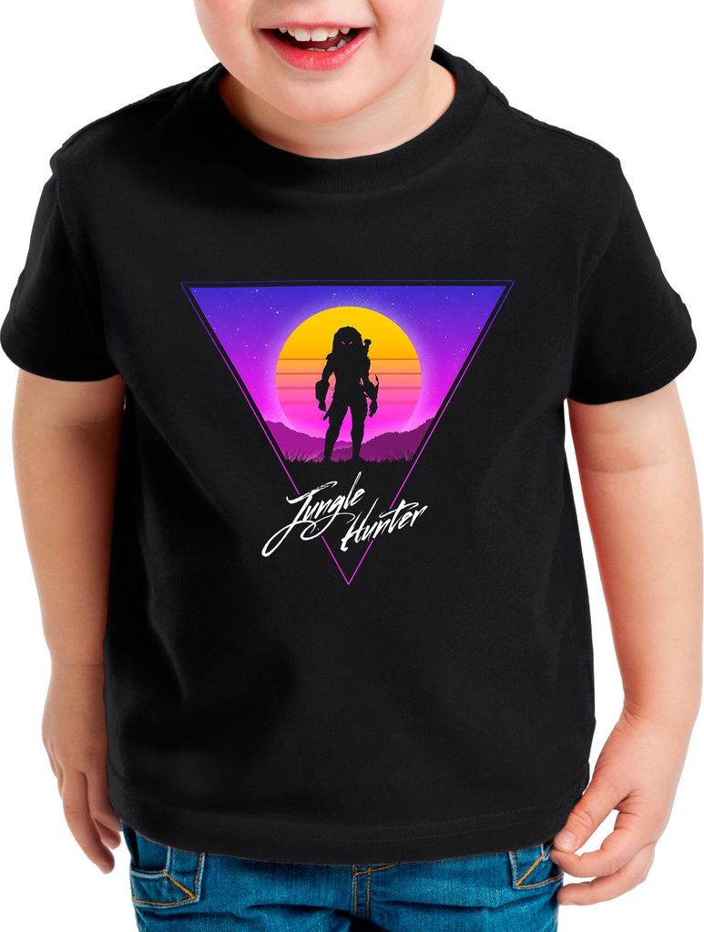 style3 Jungle Hunter T-Shirt für Kinder predator vs alien upgrade prey