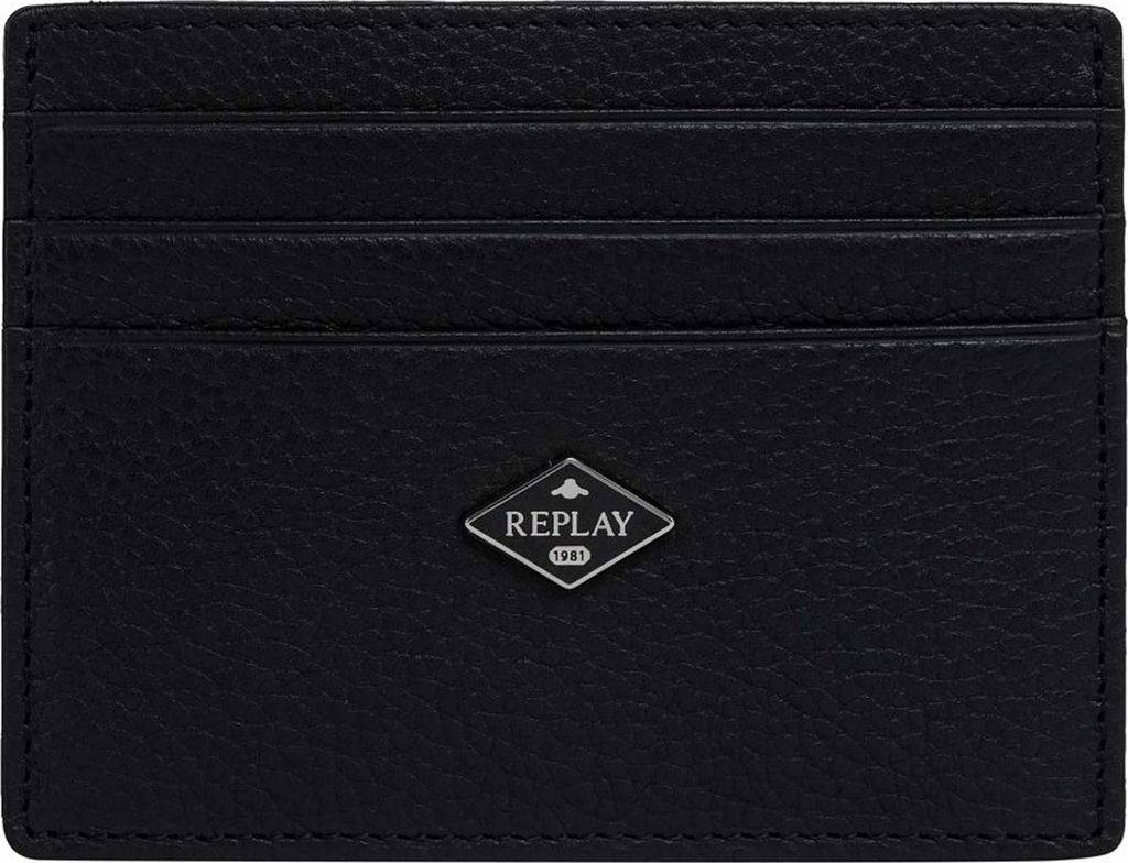 REPLAY Kartenhalter Card Holder Black schwarz