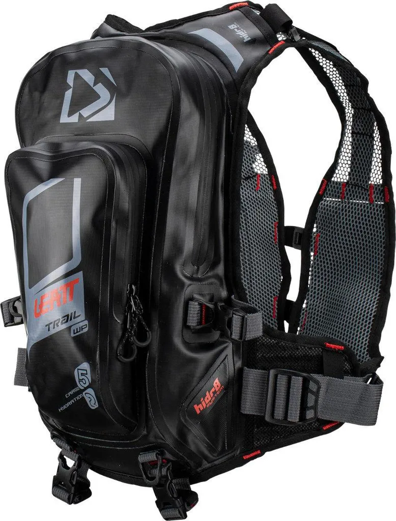Évitez le Dos Mouillé avec le Sac Hydratation Moto Leatt WP 2.0 HT