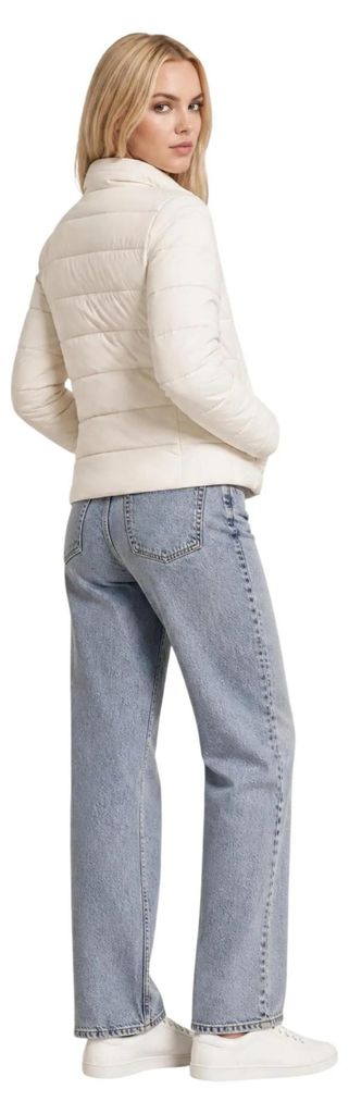 Guess SOLID HEAVY DIANN Damen Jacke Weiß : Größe - XS Größe: XS