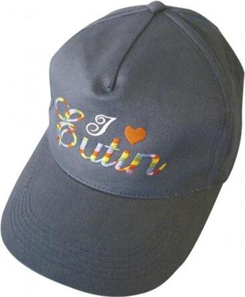 Baseballcap mit Einstickung - I Love Eutin - 68826 schwarz