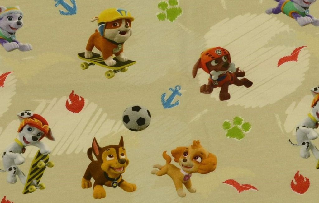 Jersey Disney Paw Patrol Hunde gelb bunt
