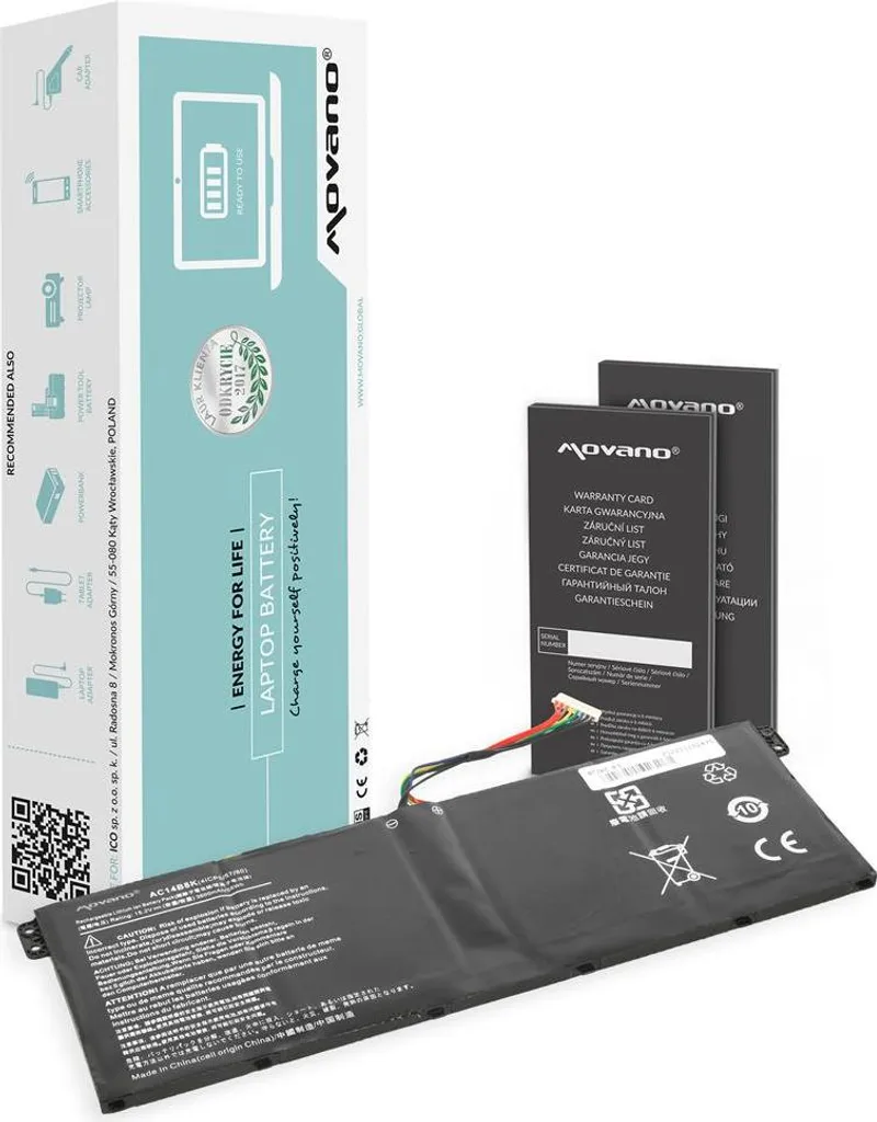 Réparer l'autonomie de votre Acer Aspire E3-111 avec la batterie AC14B8K