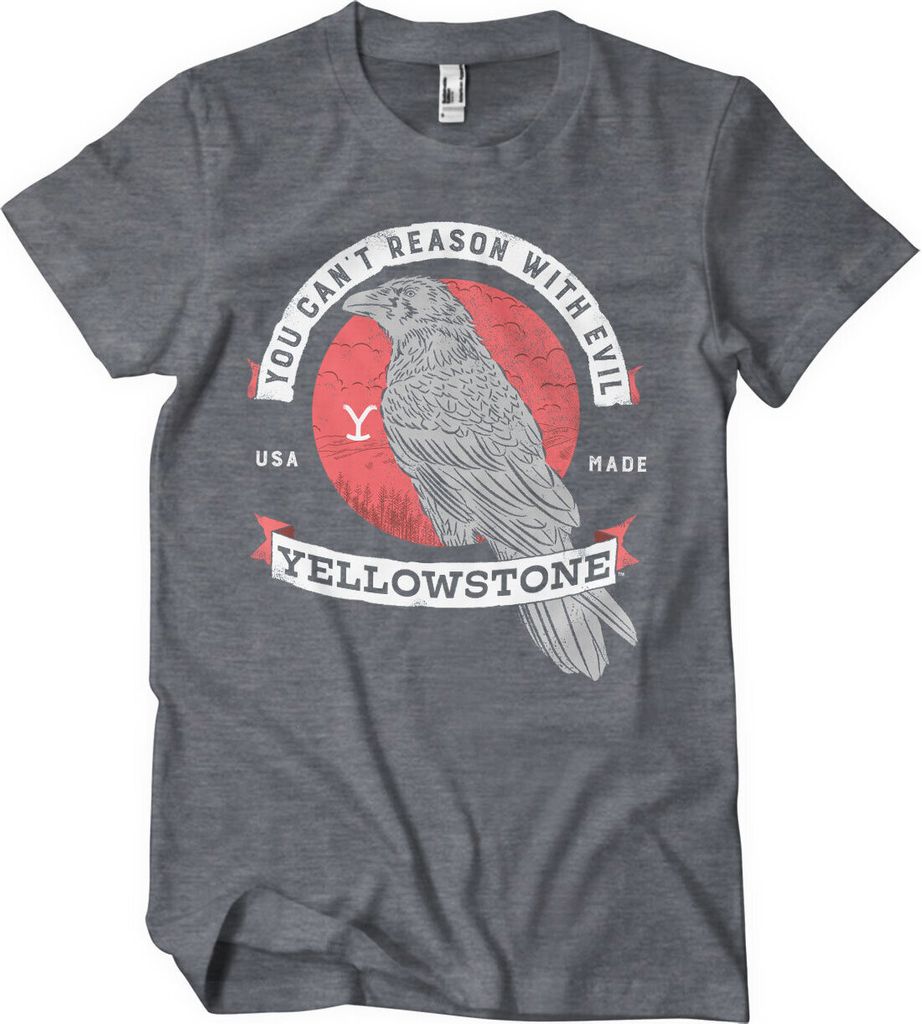 You Can't Reason With Evil T-Shirt - Large - DarkHeather