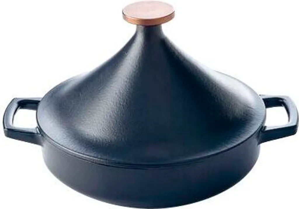 Tajine Beka Nori in Ghisa Nera 26 cm | Pentola Design Elegante 15140014