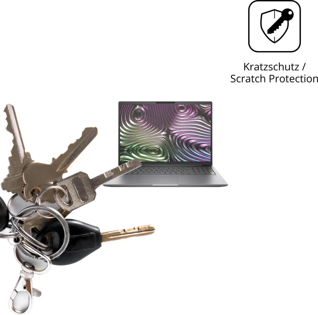 2x Pellicole dipos per HP ZBook X G1i - Antiriflesso e Antigraffio - 4