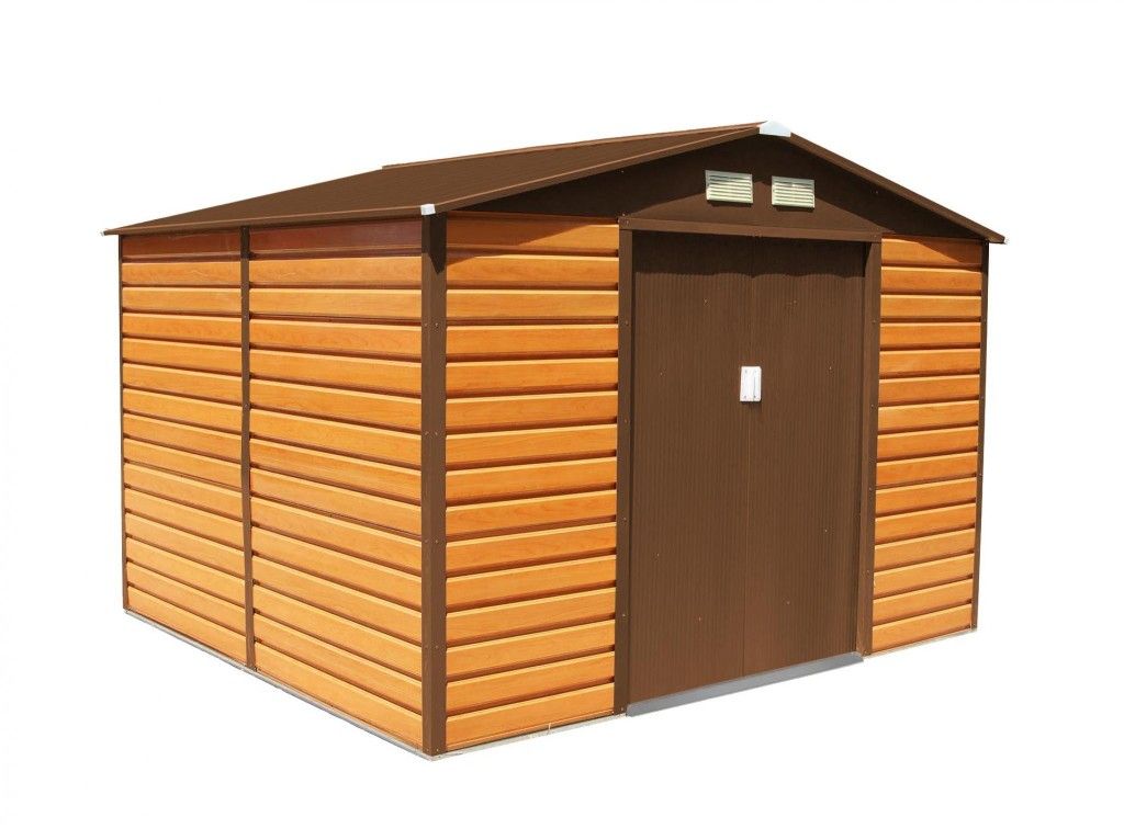 G21 Domek ogrodowy G21 GAH 529 - 277 x 191 cm, brązowy Zdjęcie produktu 