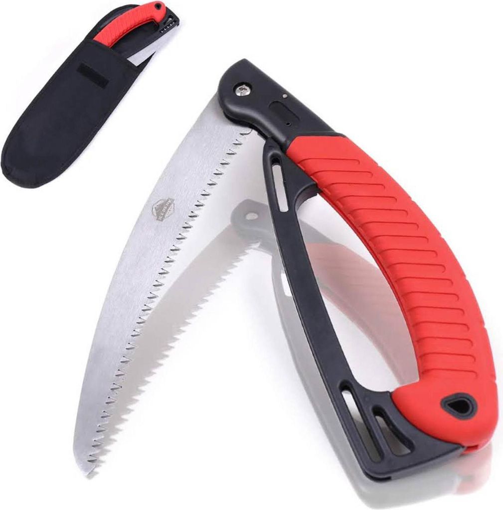 Iceberk, 24 cm, Klappsäge, handlich, inkl. Transporttasche, ideal für Garten, Camping und Outdoor-Aktivitäten.