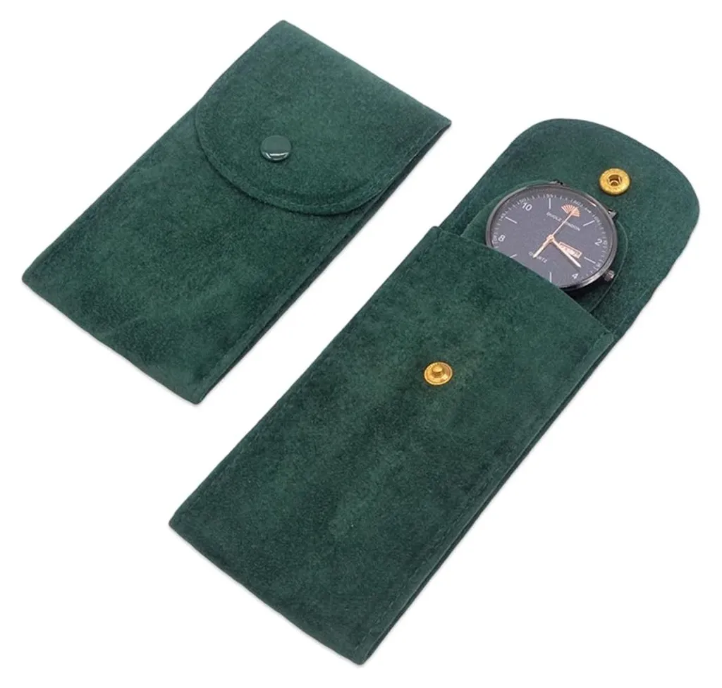 Étui à Montres de Voyage avec Coussin Personnalisable Lot de 2 Marque Beaver