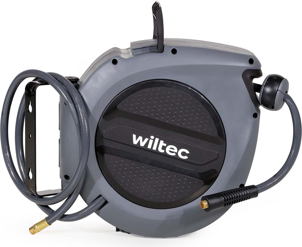 Wiltec Druckluft Schlauchtrommel 20 m, automatische Produktbild 3