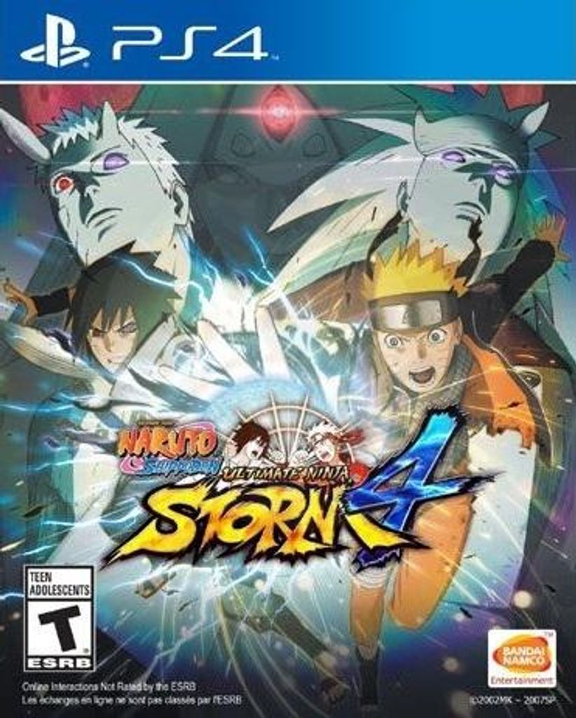 BANDAI NAMCO Entertainment Naruto Shippuden: Ultimate Ninja Storm 4, PlayStation 4, Multiplayer-Modus, T (Jugendliche)