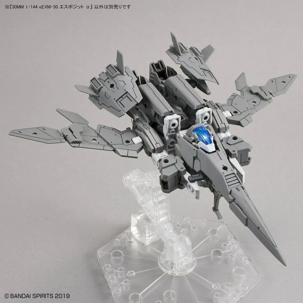 Mecha Transformable eEXM-30 Espossito Alpha 1/144 Figurine à Monter - 10