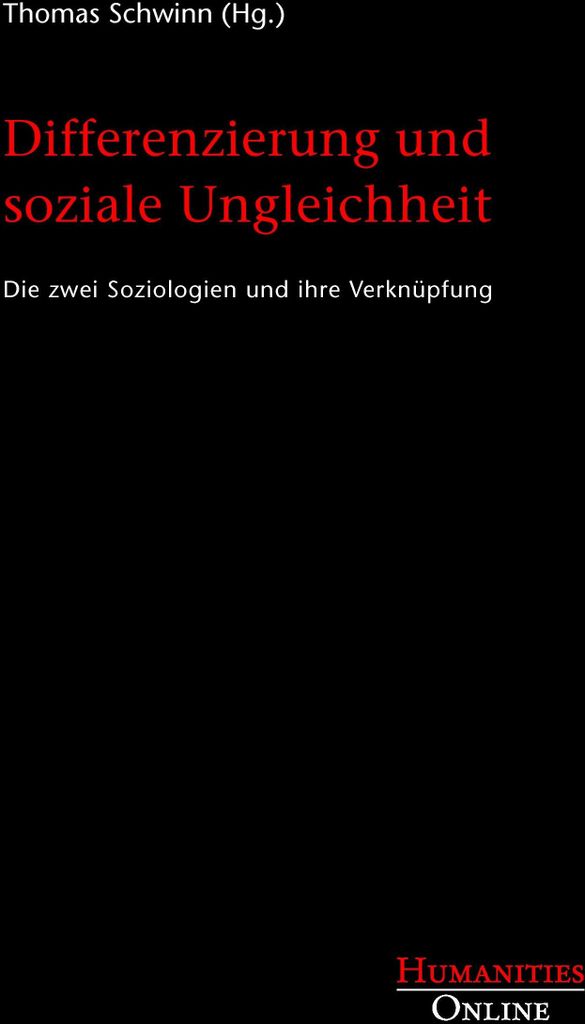 Differenzierung und soziale Ungleichheit