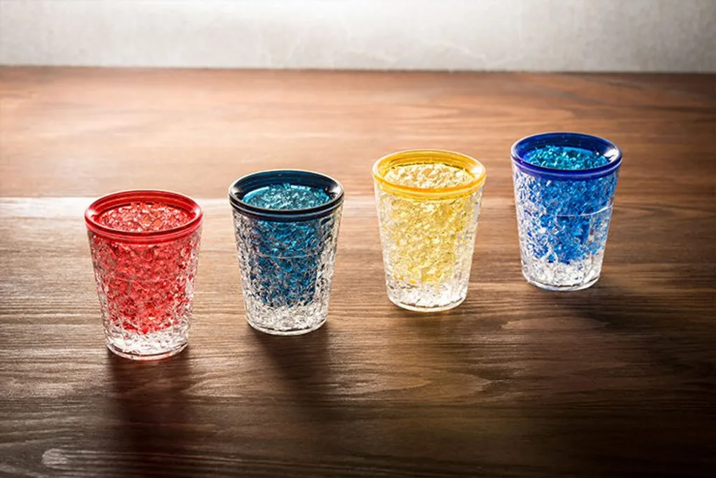 Verres à glace pour réception et séminaire - Idée Cadeau Client 4pcs