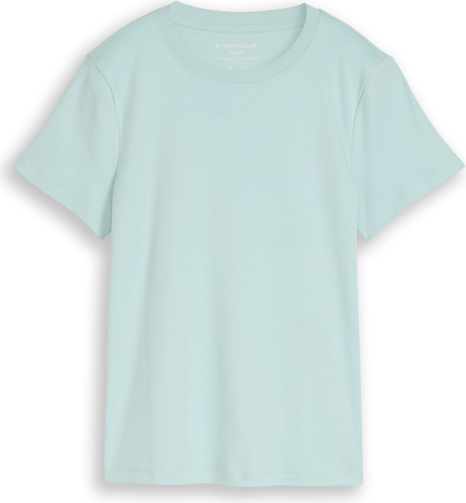 Basic T-Shirt aus Baumwolle