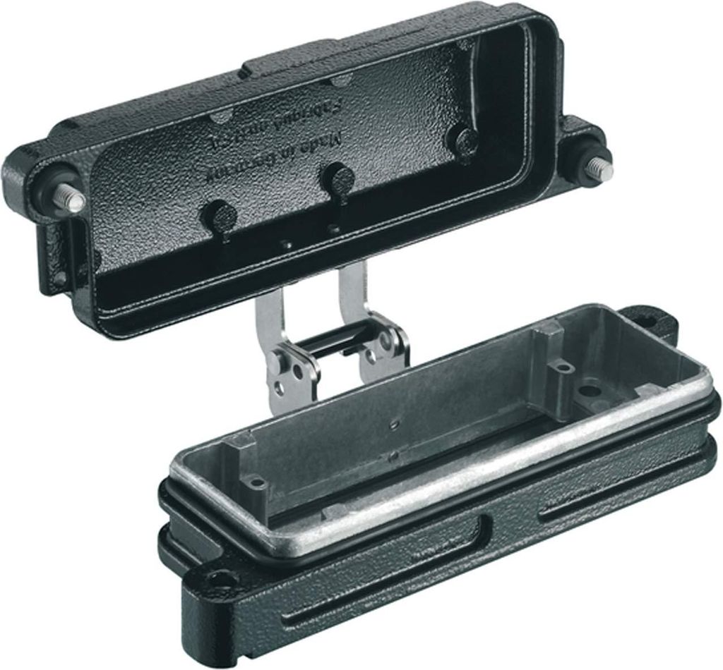 HARTING Han 24HPR Anbaugehäuse Schraubverriegelung mit Schutzkappe Metall - 1 Stück