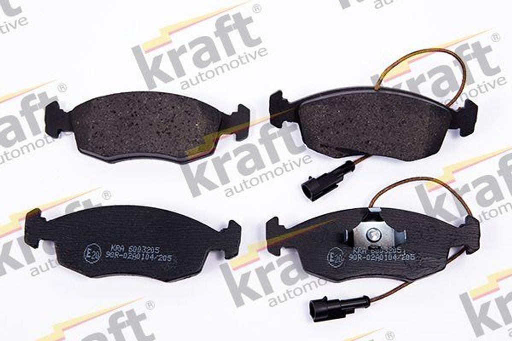 KRAFT AUTOMOTIVE 6003205 Bremsbelagsatz, Scheibenbremse OE kompatibel mit Palio, Fiorino, Doblo