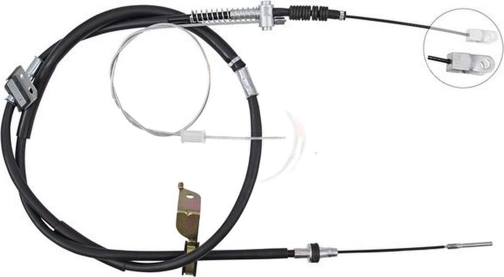 Seilzug Feststellbremse kein Wegrollen 2.350 mm A.B.S. für TOYOTA LAND
