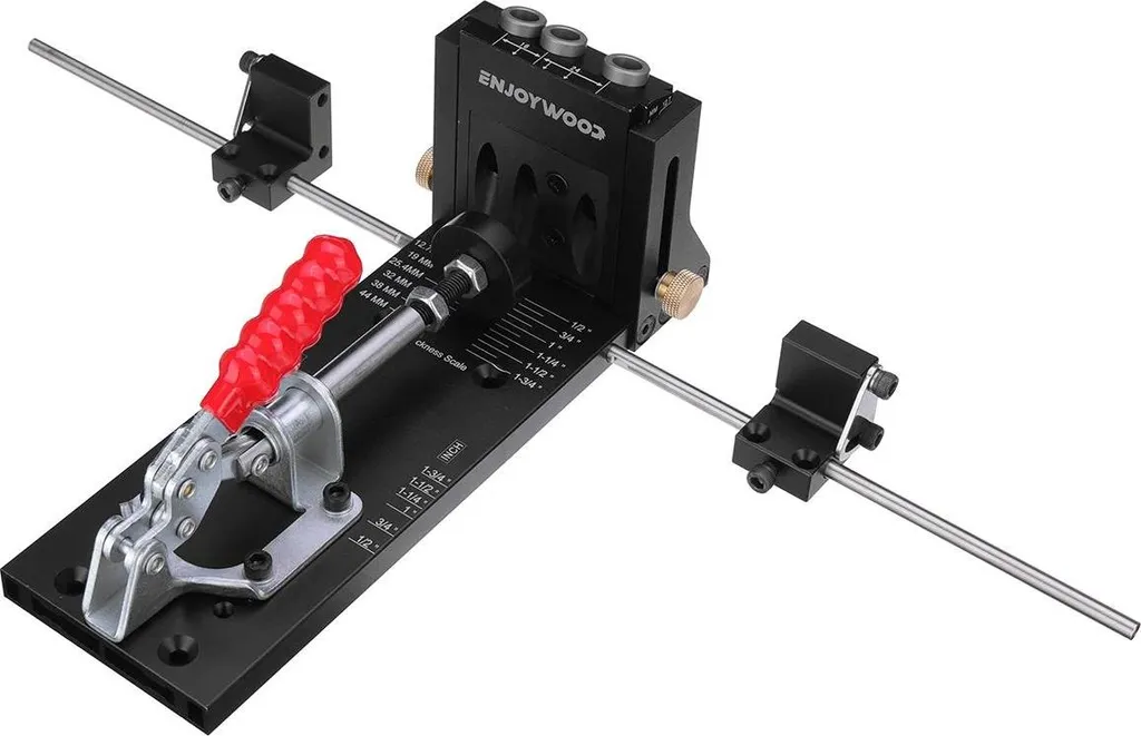 Gabarit Pocket-Hole XK4 PRO MAX pour assemblages bois sans défauts - 5